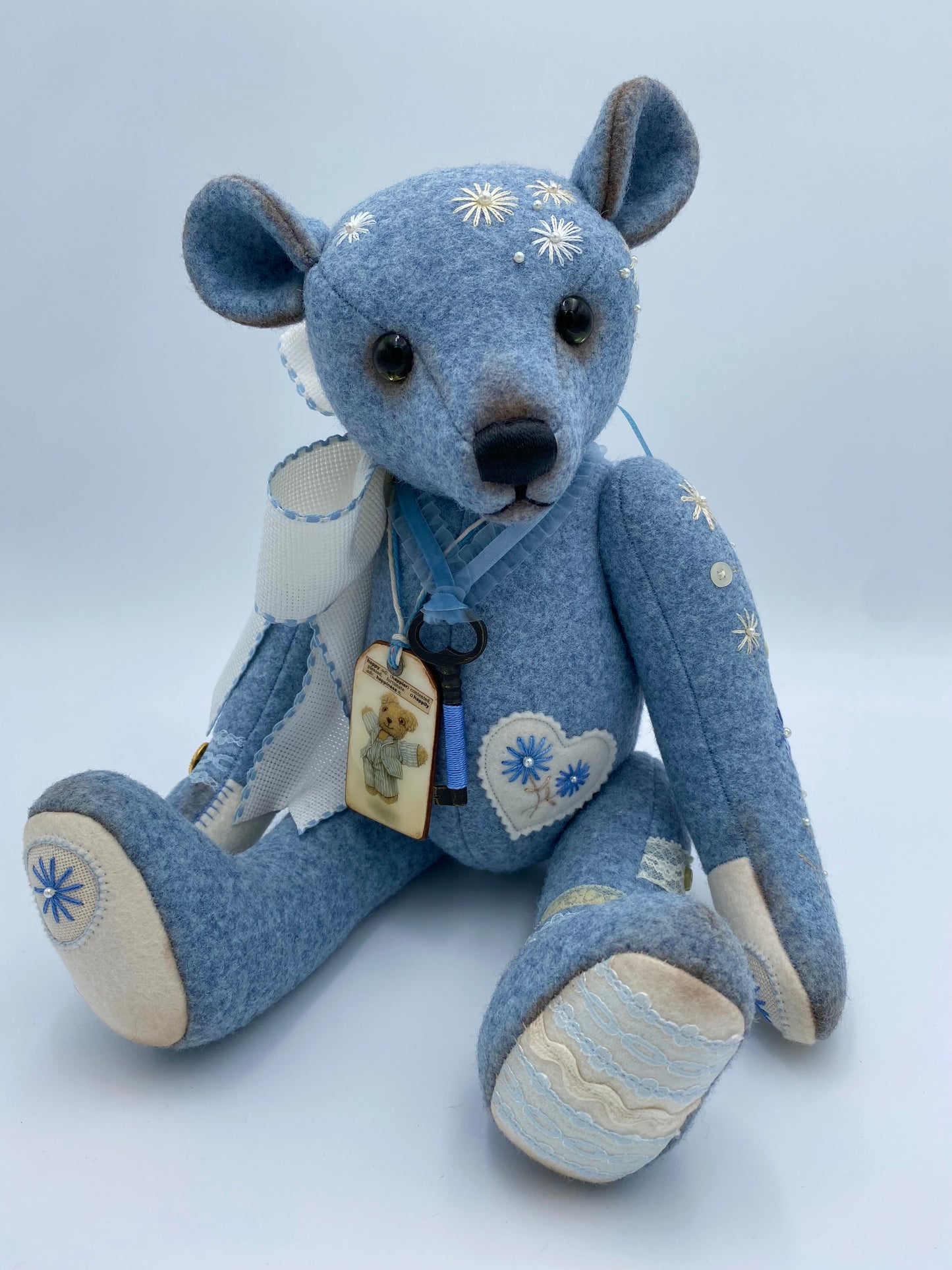 Memory Bear PDF Pattern  Approx 25cm Seated