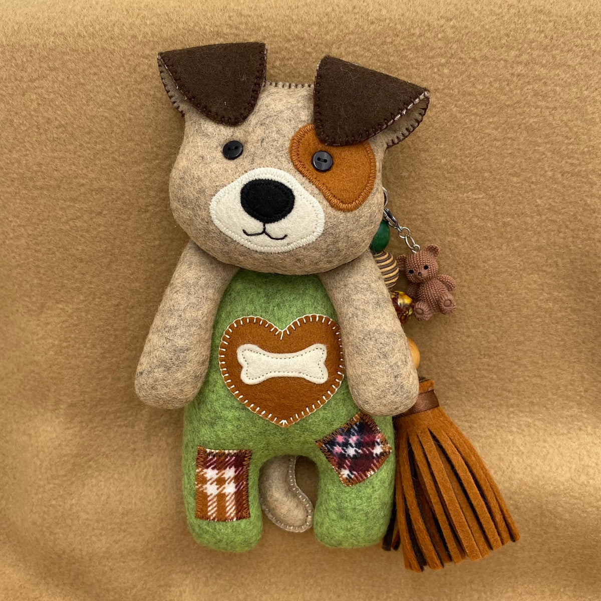 Puppy & Kitten Charm Dolls  PDF Pattern & Video Tutorial