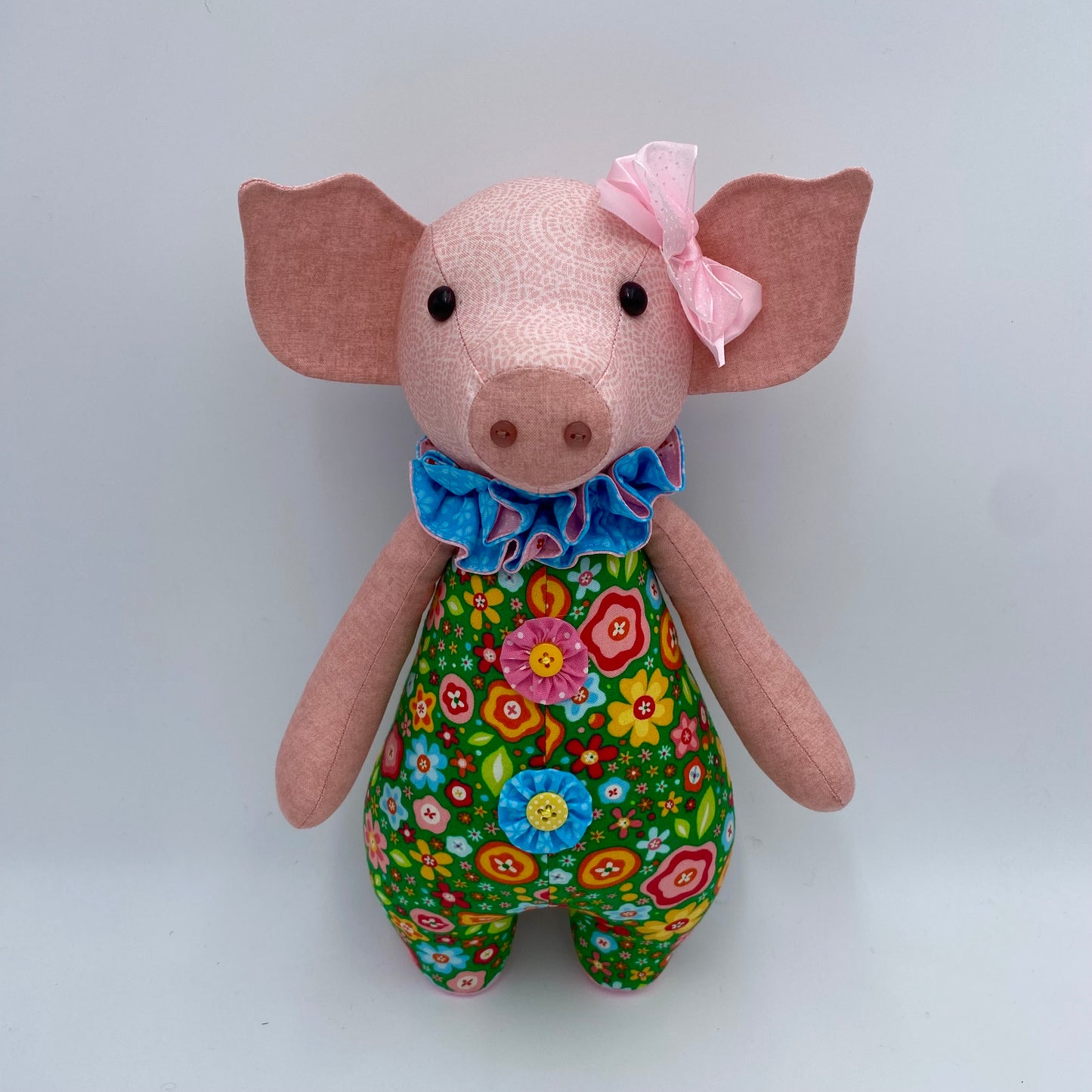 Pig Cuddle Doll PDF Pattern