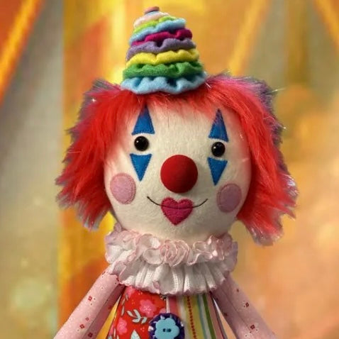 Clown Cuddle Doll  PDF Pattern