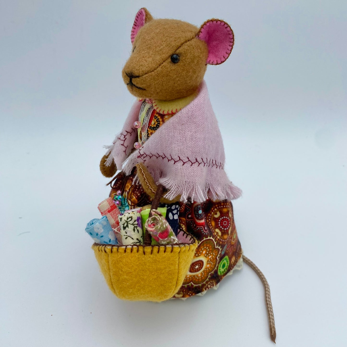 Patchwork Mouse PDF Pattern and Video Tutorial