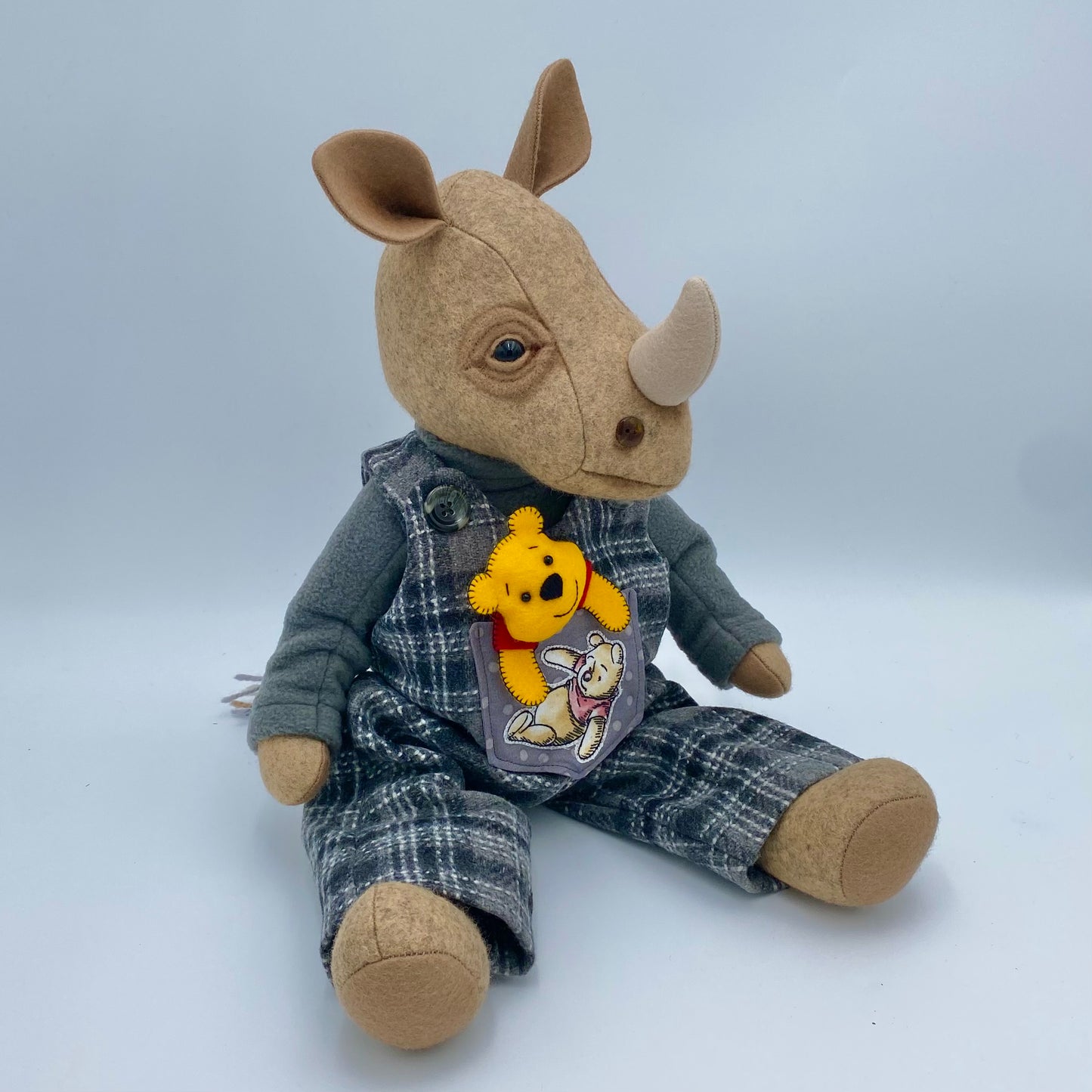 Rhino Play Doll  PDF Pattern and Video Tutorial