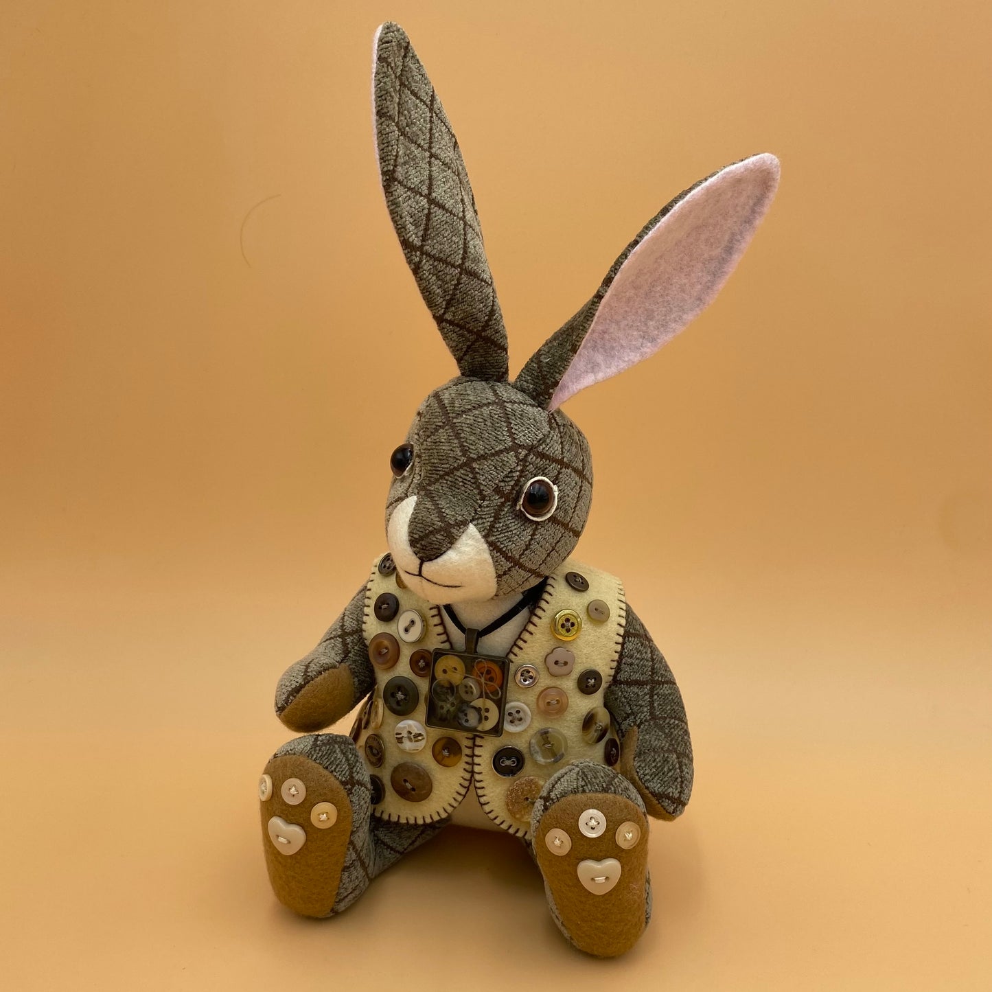Buttons Bunny  PDF Pattern and Video Tutorial