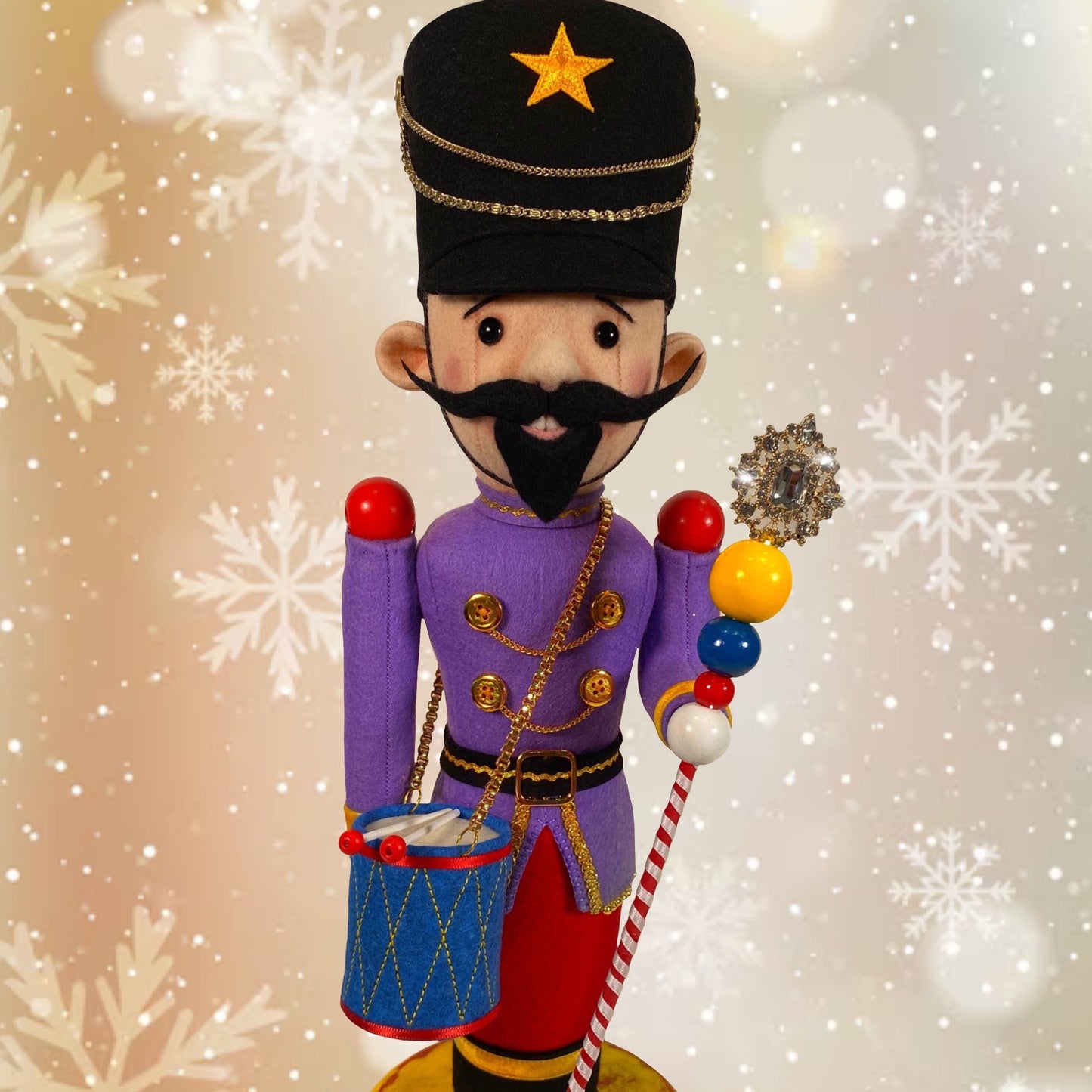 Nutcracker  PDF Pattern   Approx  41cm