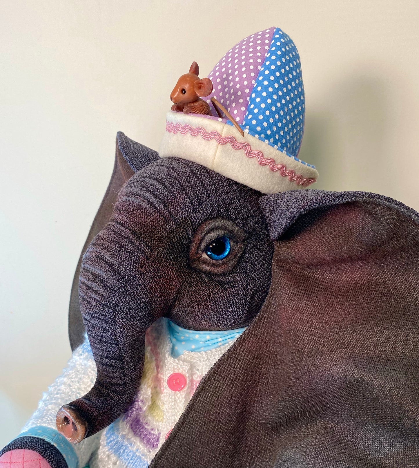 "Fantasia"  Elephant  PDF Pattern  Approx 43cm Seated