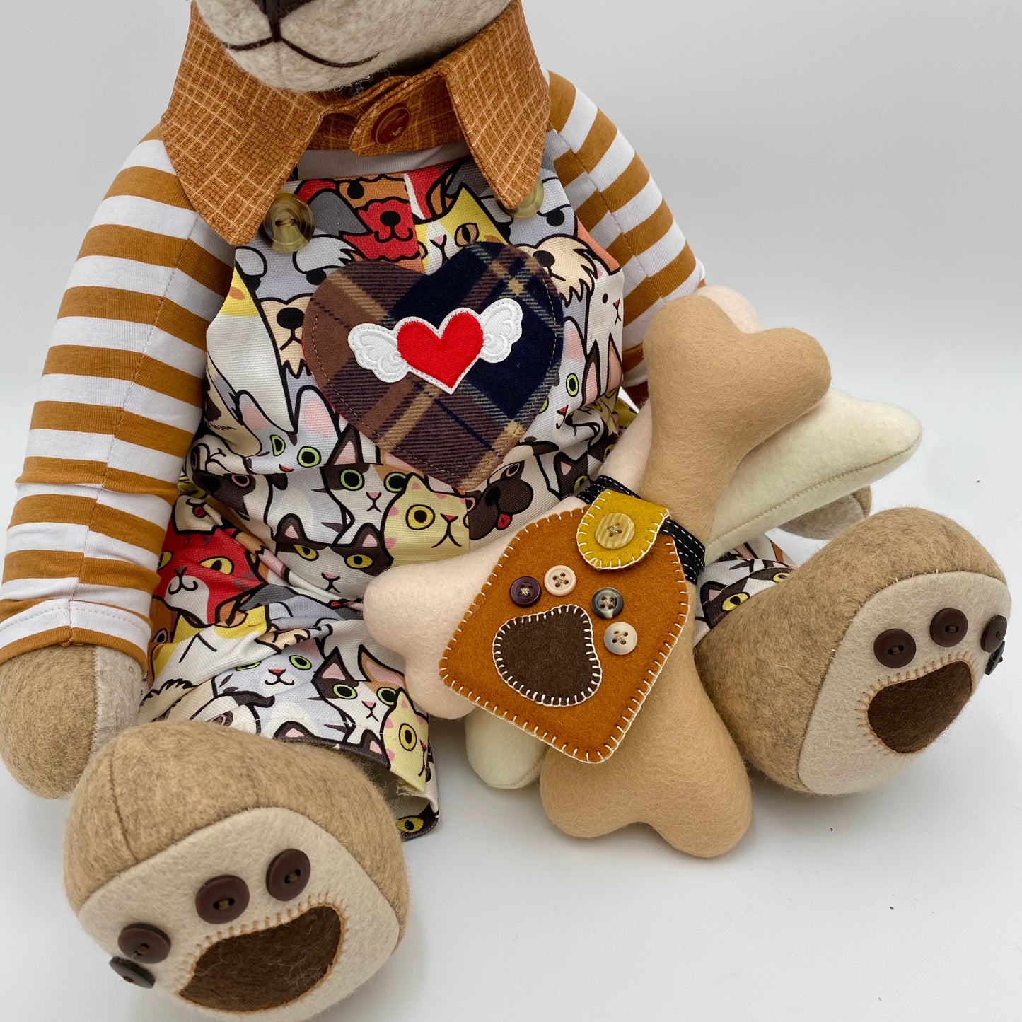 Memory Dog  PDF Pattern and Video Tutorial Workshop