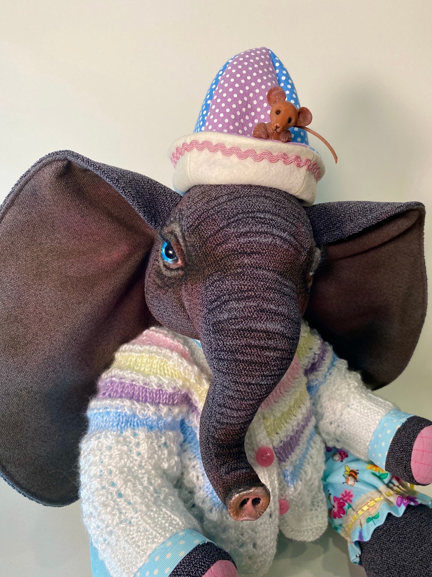 "Fantasia"  Elephant  PDF Pattern  Approx 43cm Seated