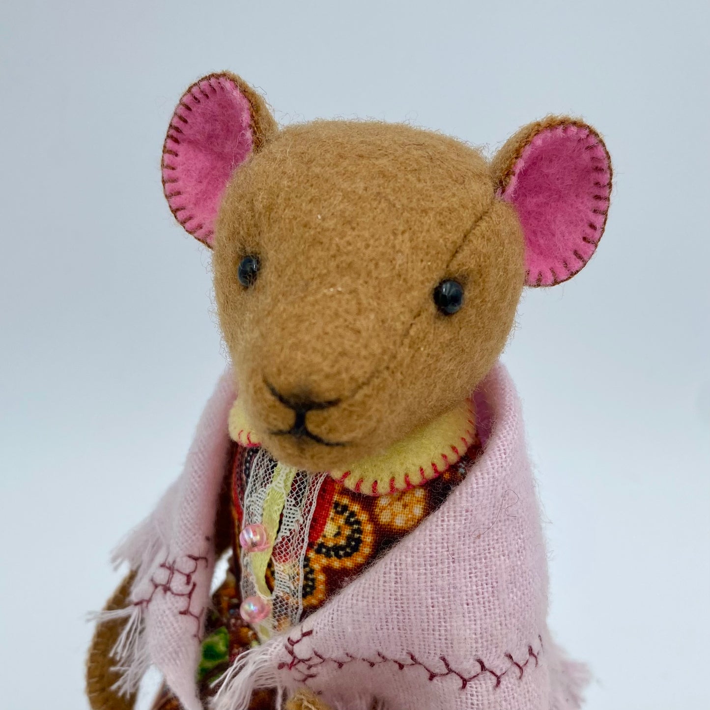 Patchwork Mouse PDF Pattern and Video Tutorial
