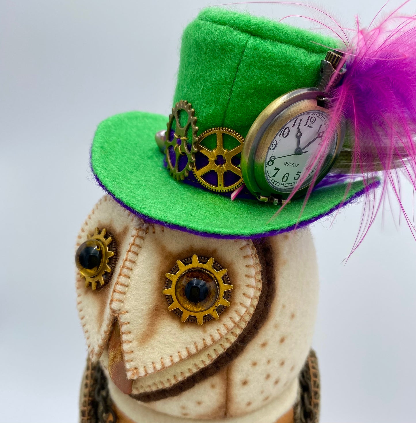 "The Professor"  Owl Art Doll   PDF Pattern  Approx 40cm