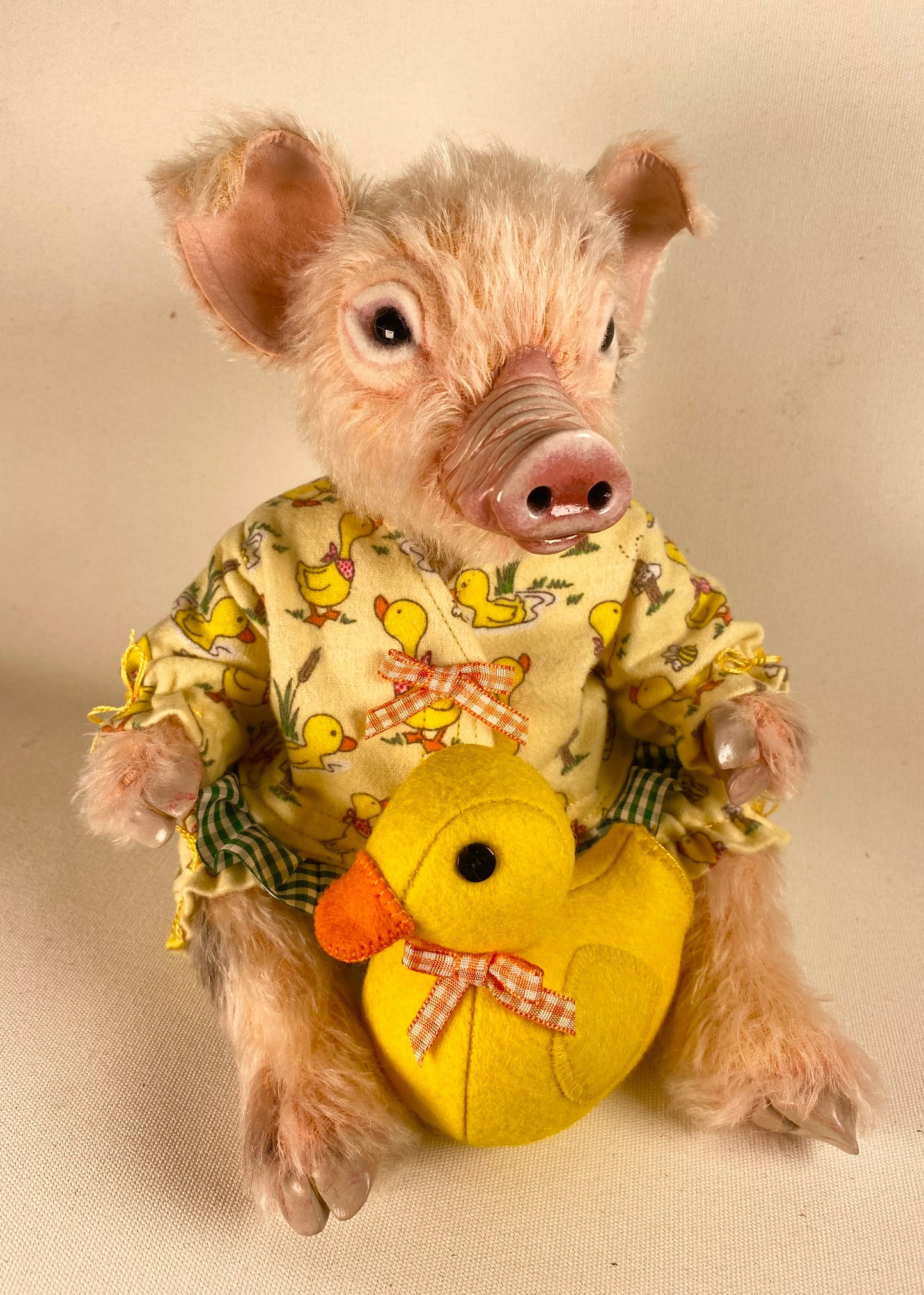 Baby Pig PDF Pattern  Approx 21cm Seated