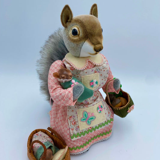 Mama Squirrel PDF Pattern  Approx 27cm Standing
