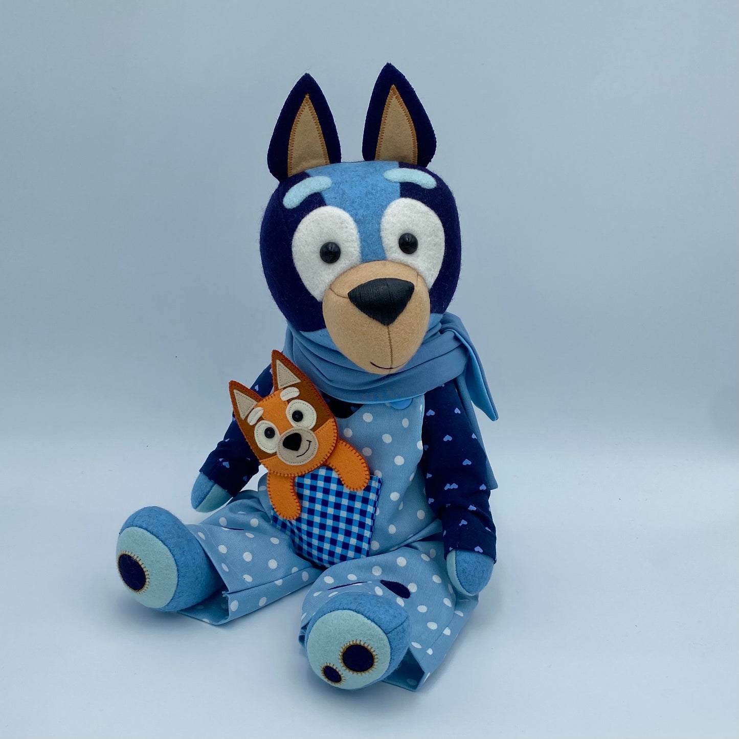 "Aussie & Mate"  Playdoll PDF Pattern and Video Tutorial