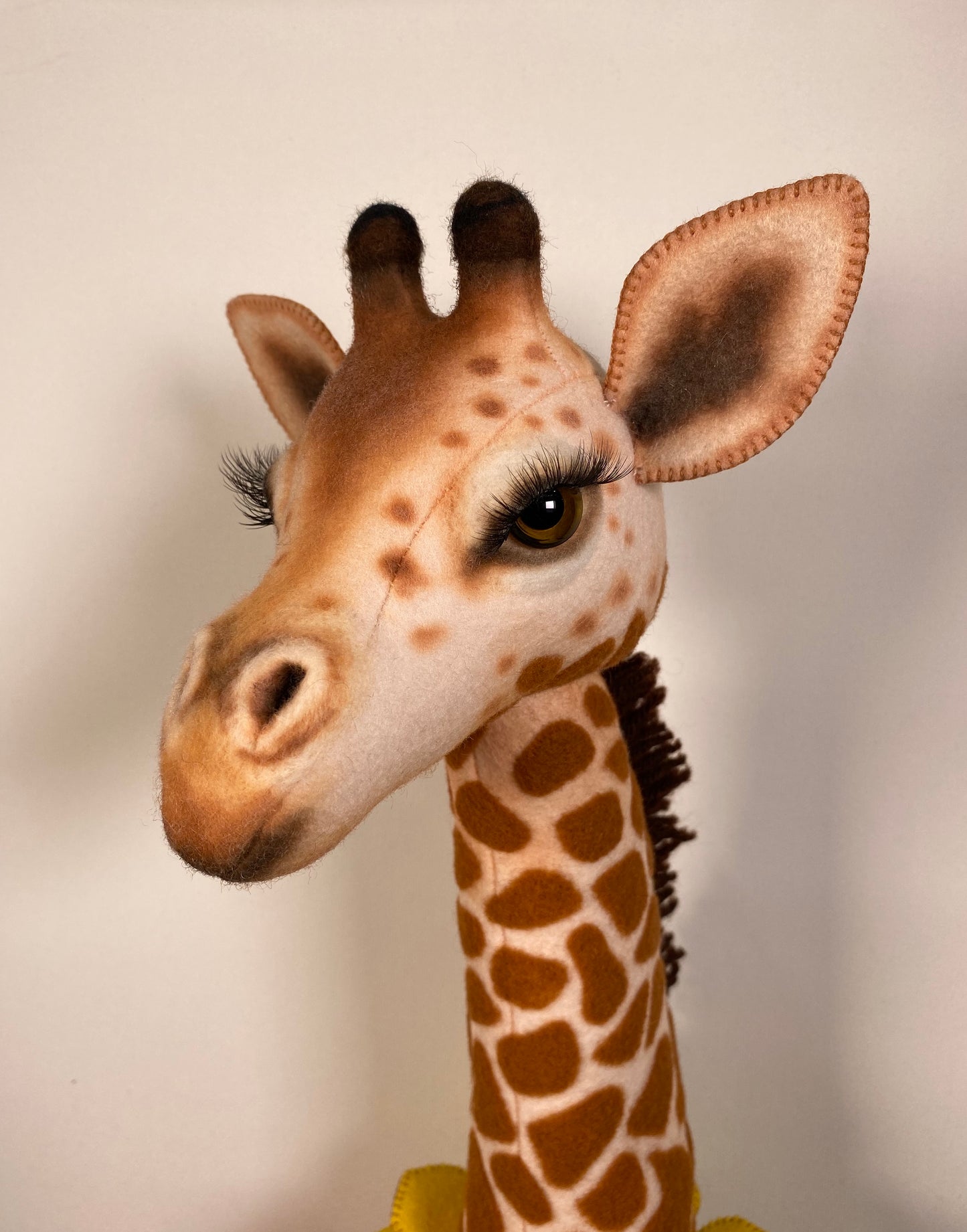Giraffe Art Doll  PDF Pattern  Approx 50cm Seated