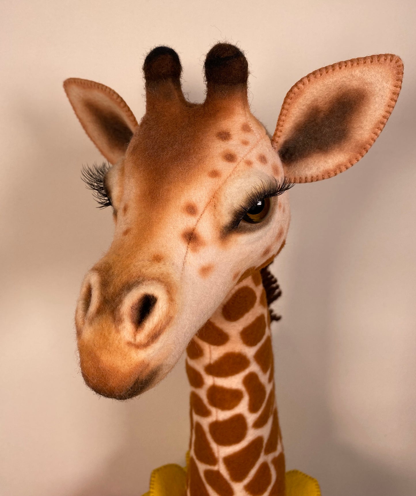 Giraffe Art Doll  PDF Pattern  Approx 50cm Seated