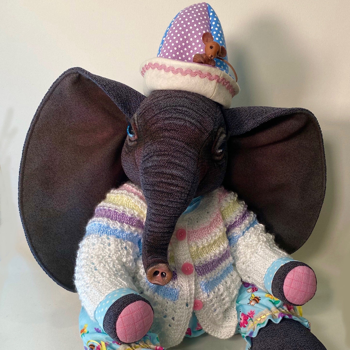 "Fantasia"  Elephant  PDF Pattern  Approx 43cm Seated
