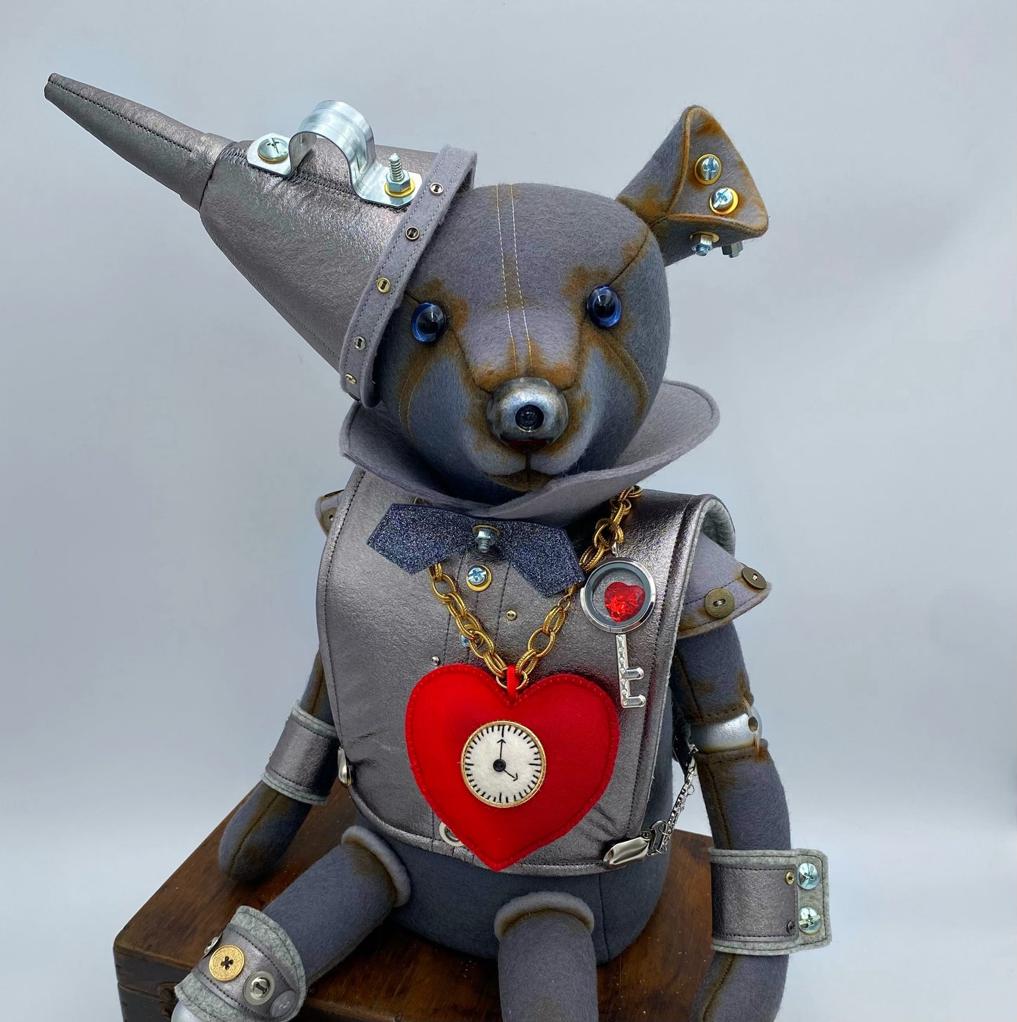 Tin Man   Large Art Doll/Bear  PDF Pattern   Approx 40cm Seated