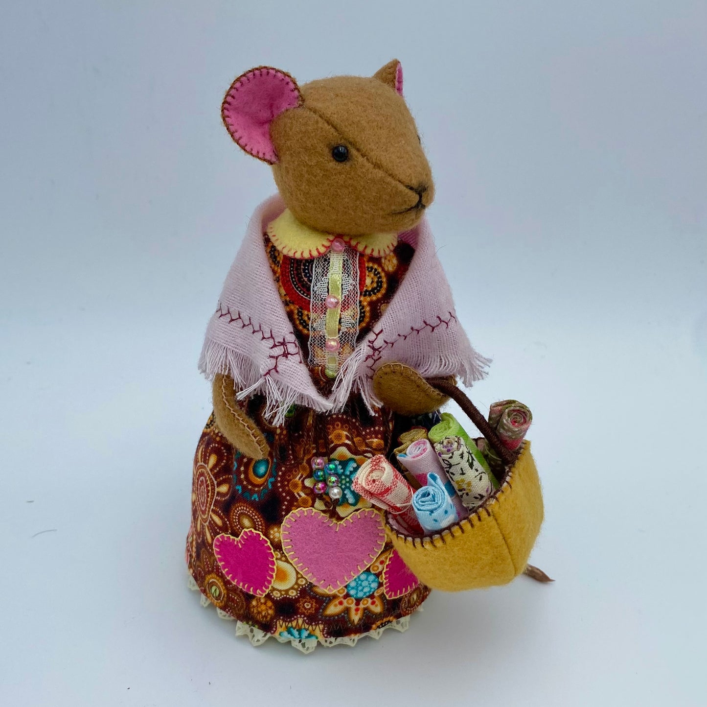 Patchwork Mouse PDF Pattern and Video Tutorial