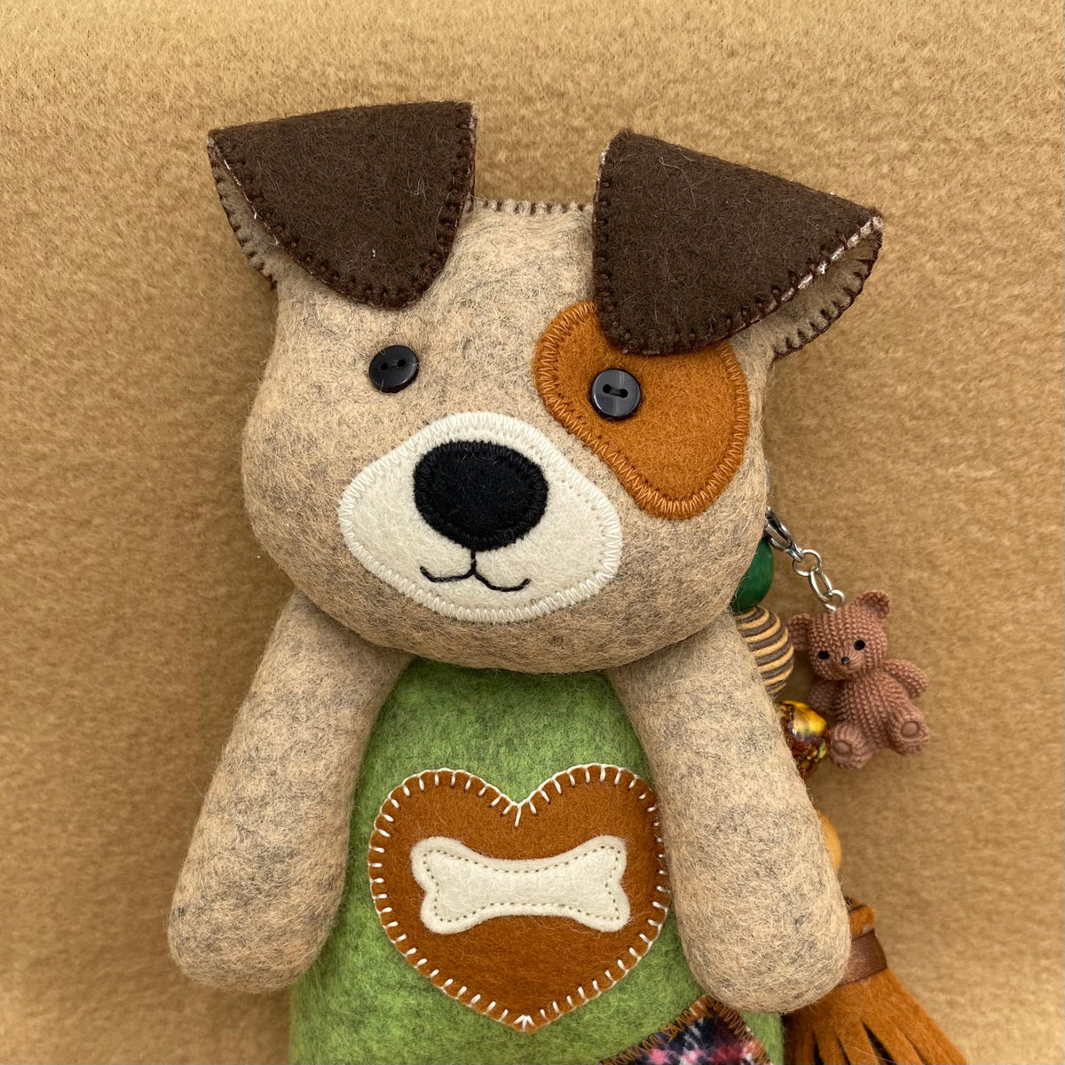 Puppy & Kitten Charm Dolls  PDF Pattern & Video Tutorial