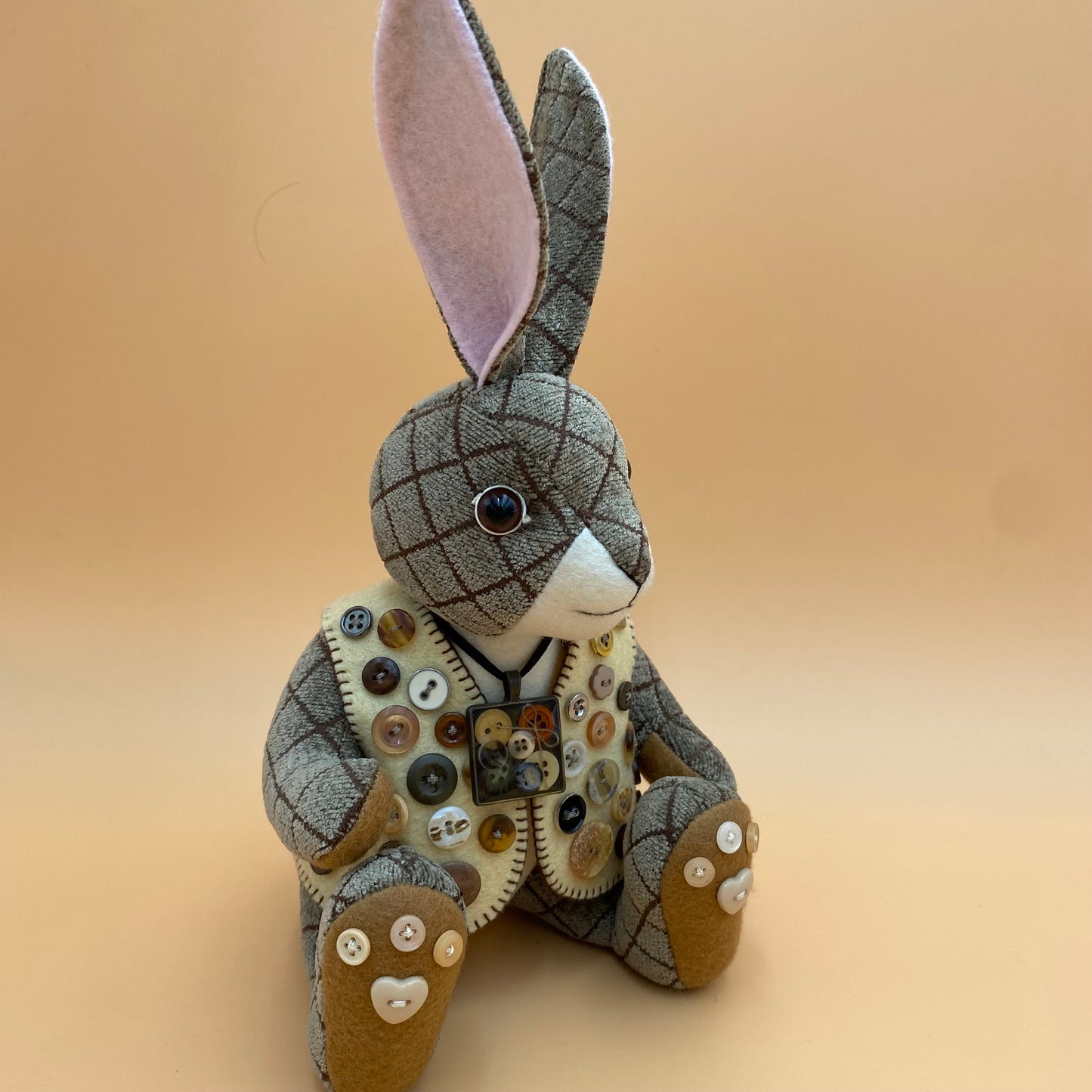 Buttons Bunny  PDF Pattern and Video Tutorial