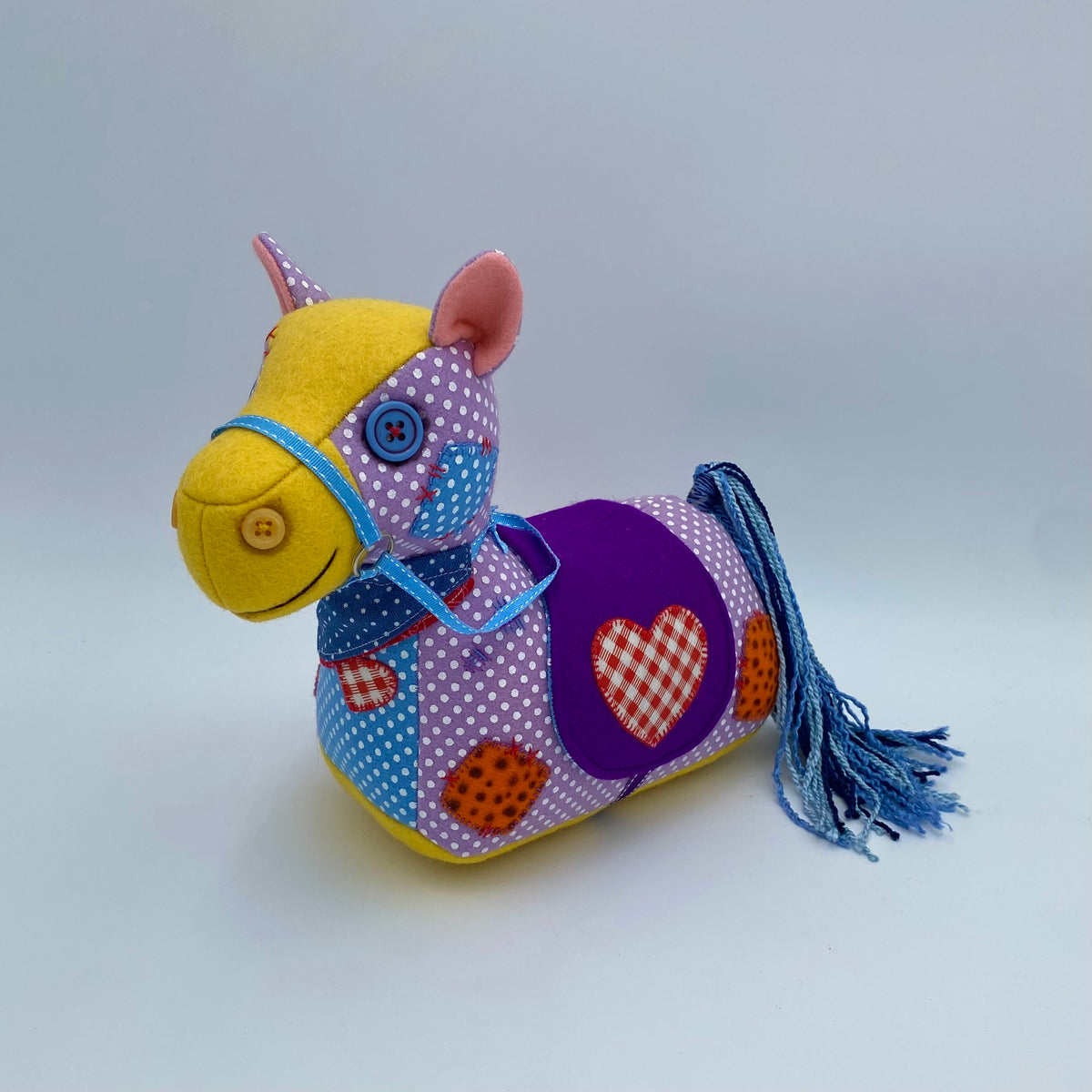 Retro Patchwork Horse PDF Pattern & Video Tutorial