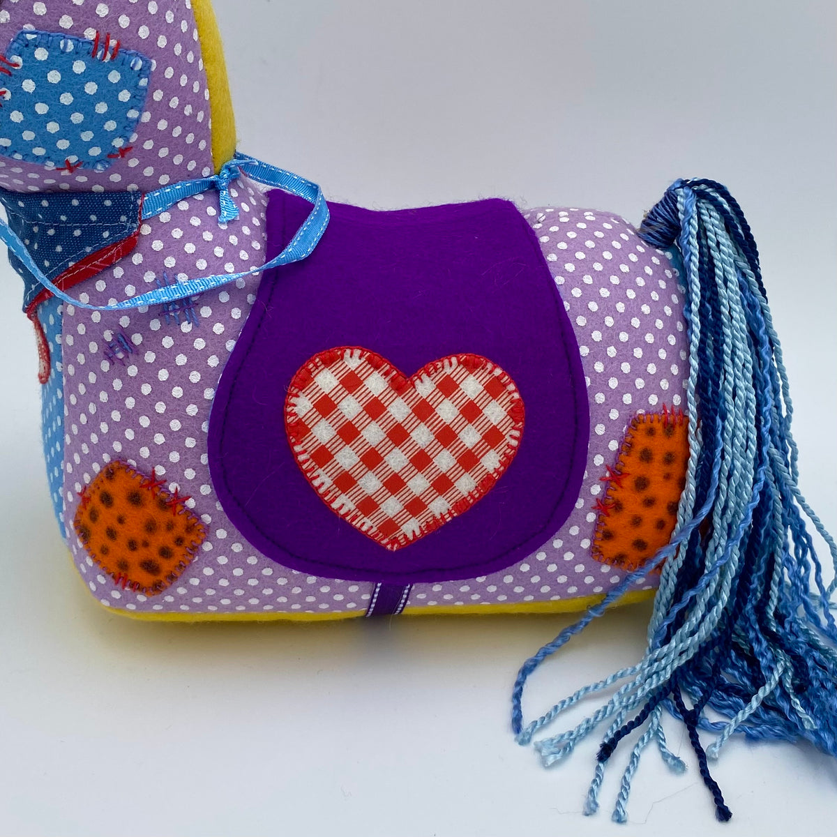 Retro Patchwork Horse PDF Pattern & Video Tutorial
