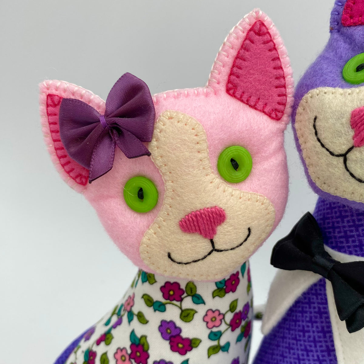 Cat Couple PDF Pattern & Video Tutorial