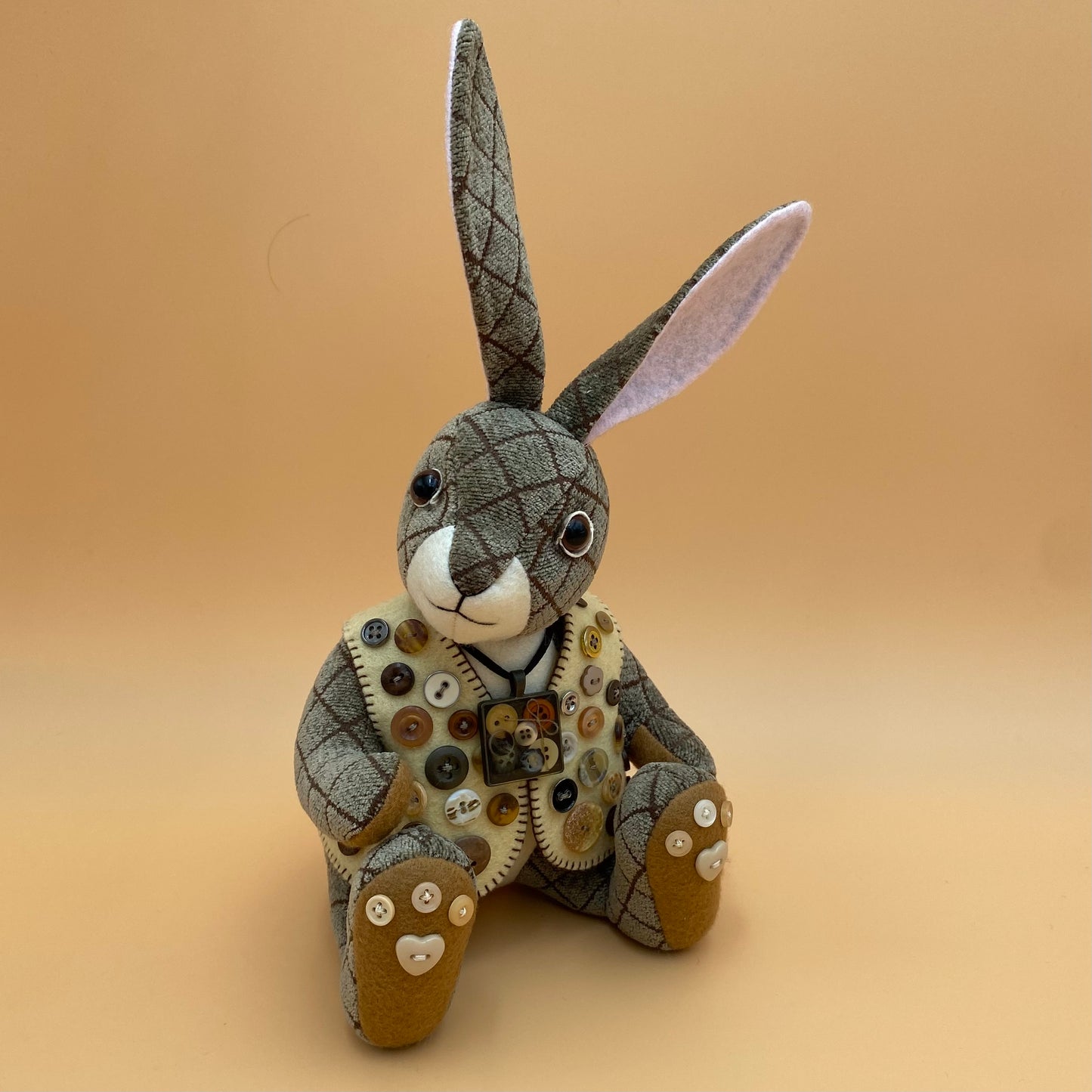 Buttons Bunny  PDF Pattern and Video Tutorial
