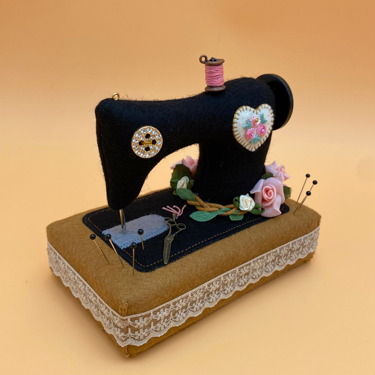 Sewing Machine Pincushion PDF Pattern & Video Tutorial