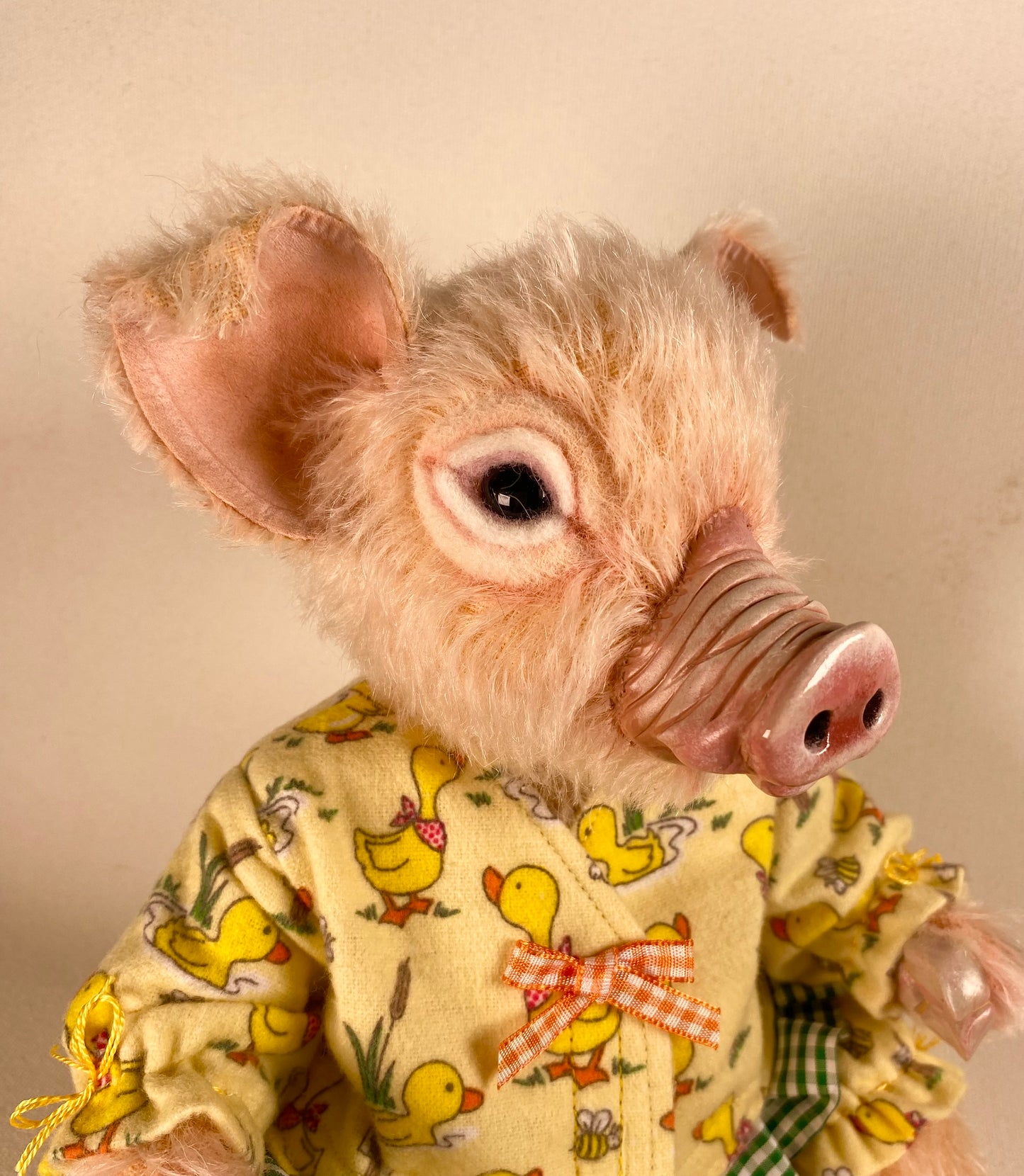 Baby Pig PDF Pattern  Approx 21cm Seated