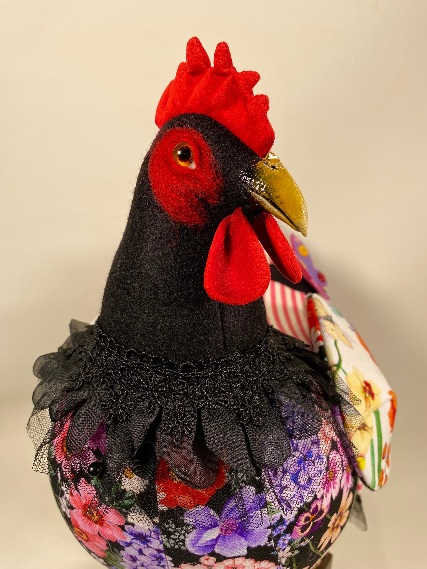 "Truvy"  Chicken Art Doll  PDF Pattern  Approx 40cm Standing