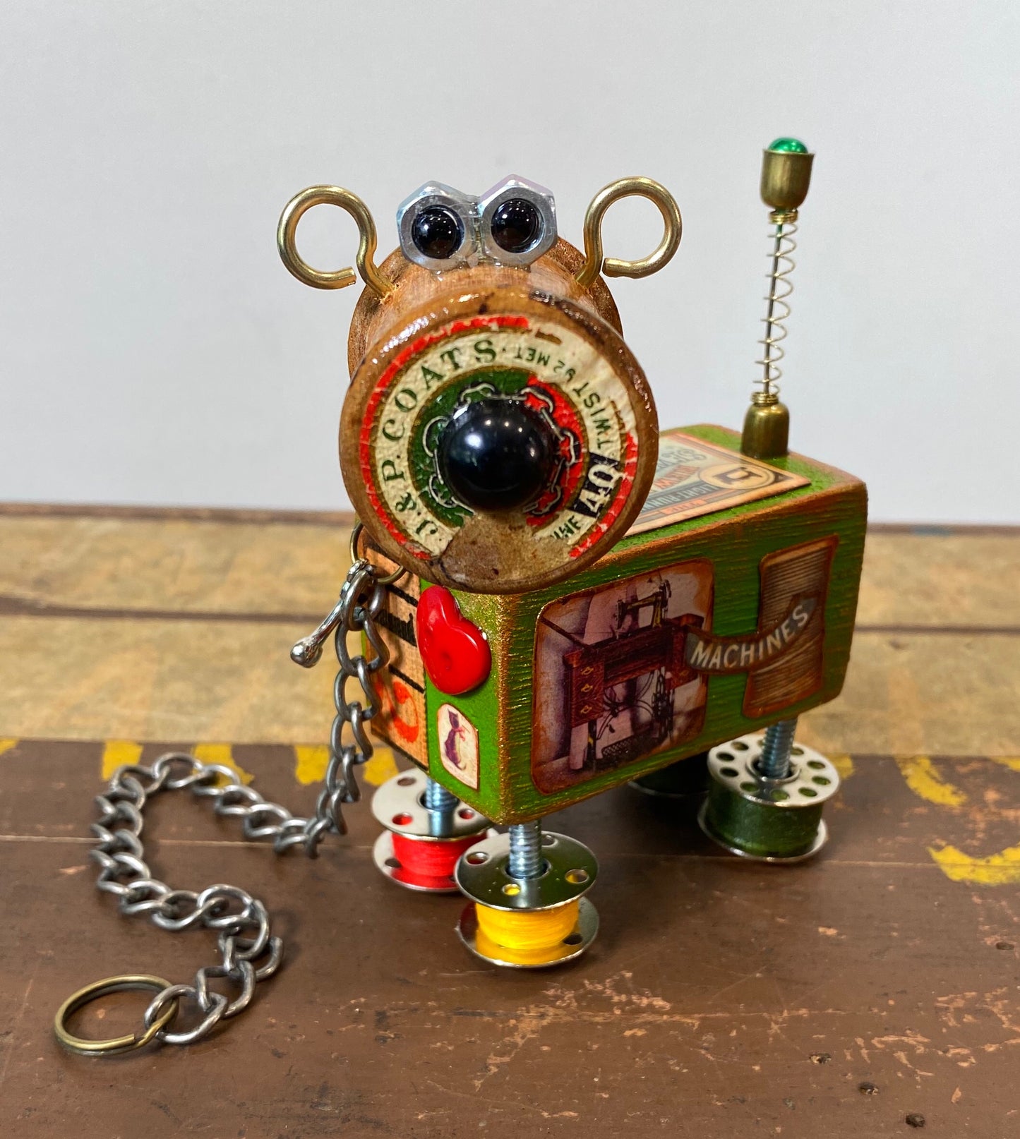 Robot Art Doll PDF Pattern  Approx 40cm Seated