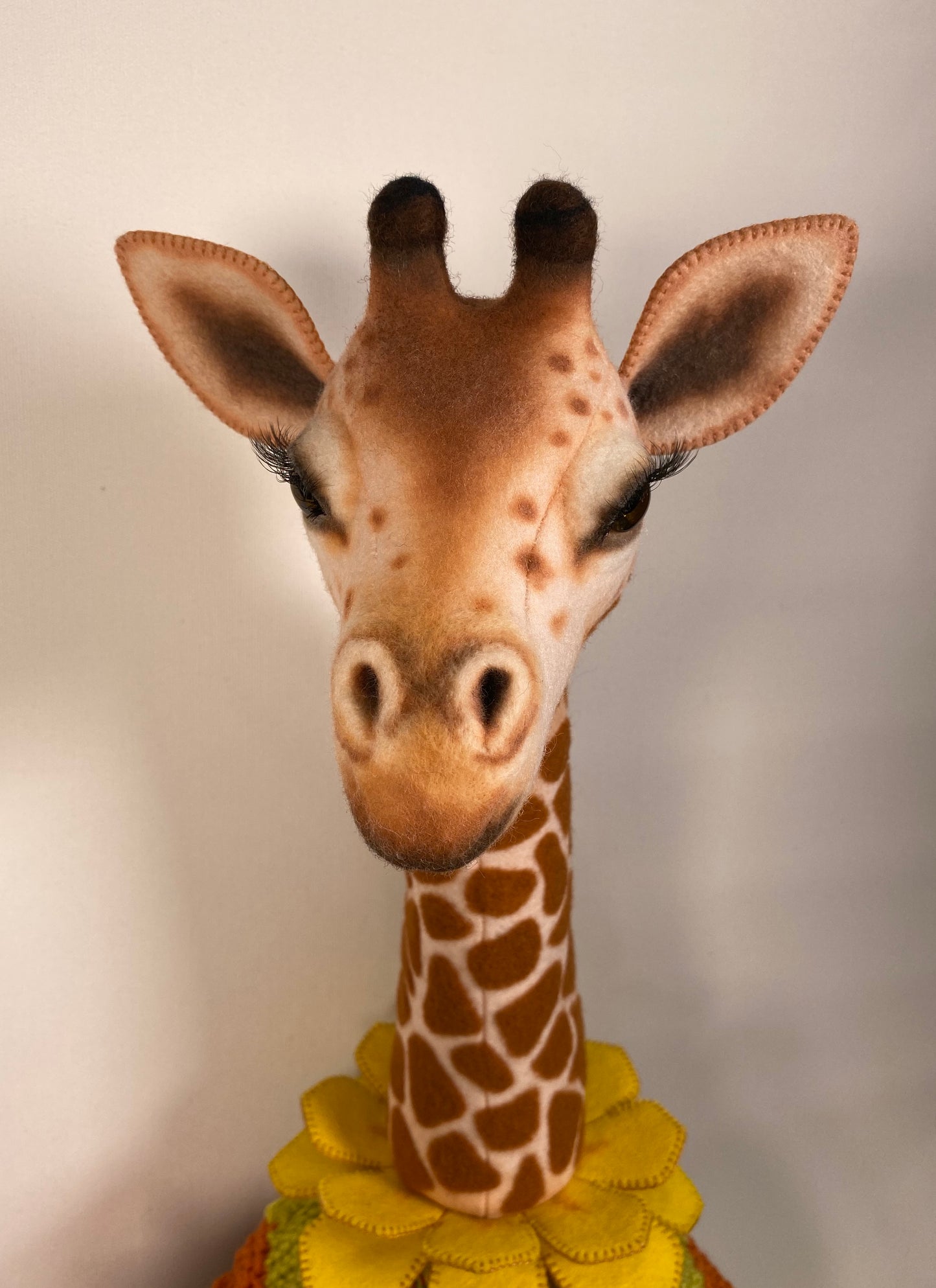 Giraffe Art Doll  PDF Pattern  Approx 50cm Seated