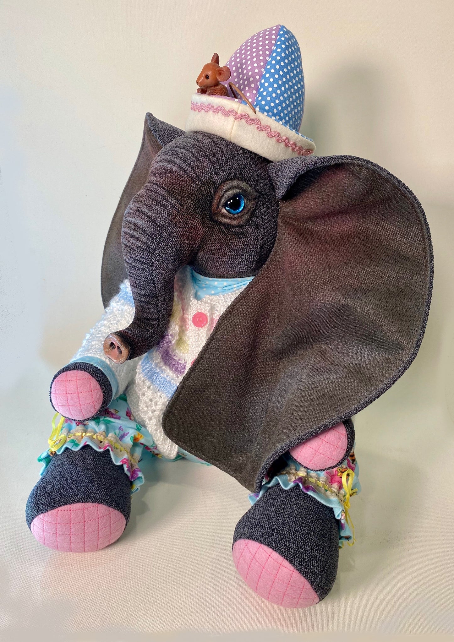 "Fantasia"  Elephant  PDF Pattern  Approx 43cm Seated