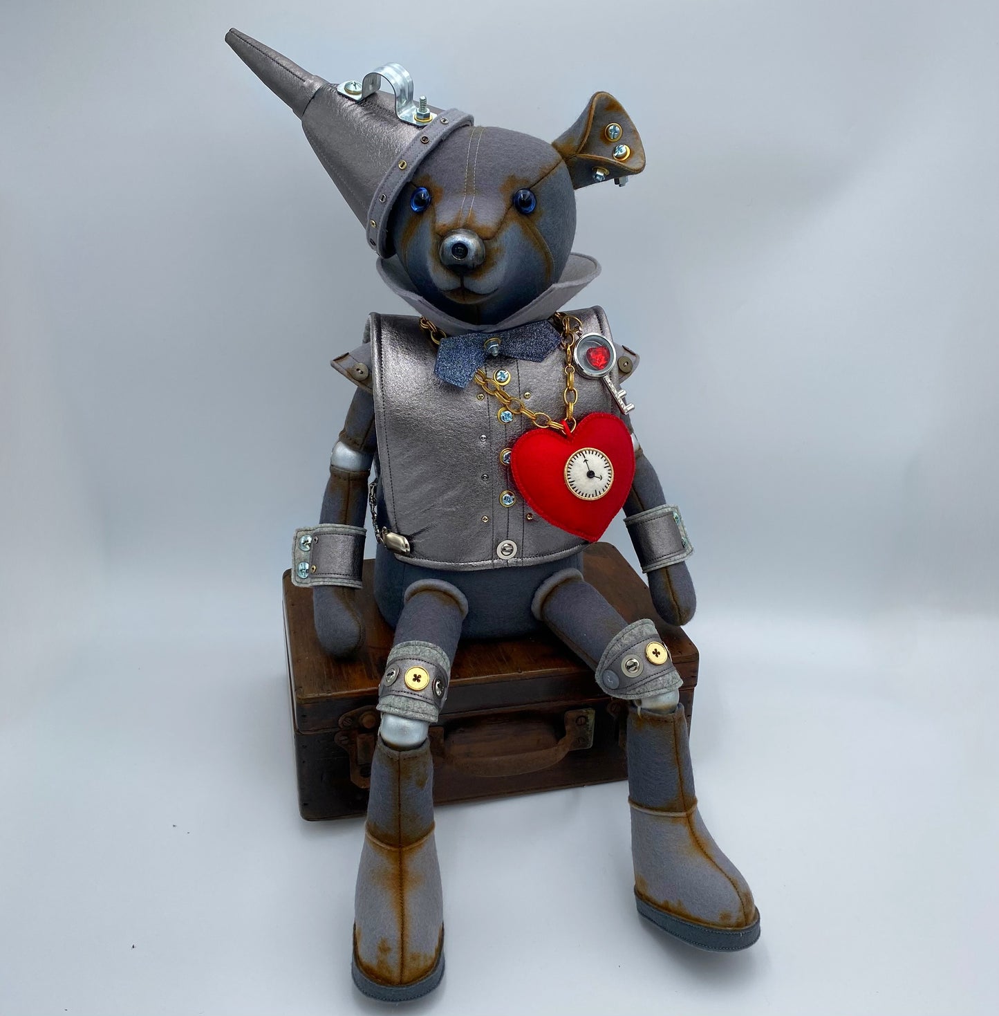 Tin Man   Large Art Doll/Bear  PDF Pattern   Approx 40cm Seated