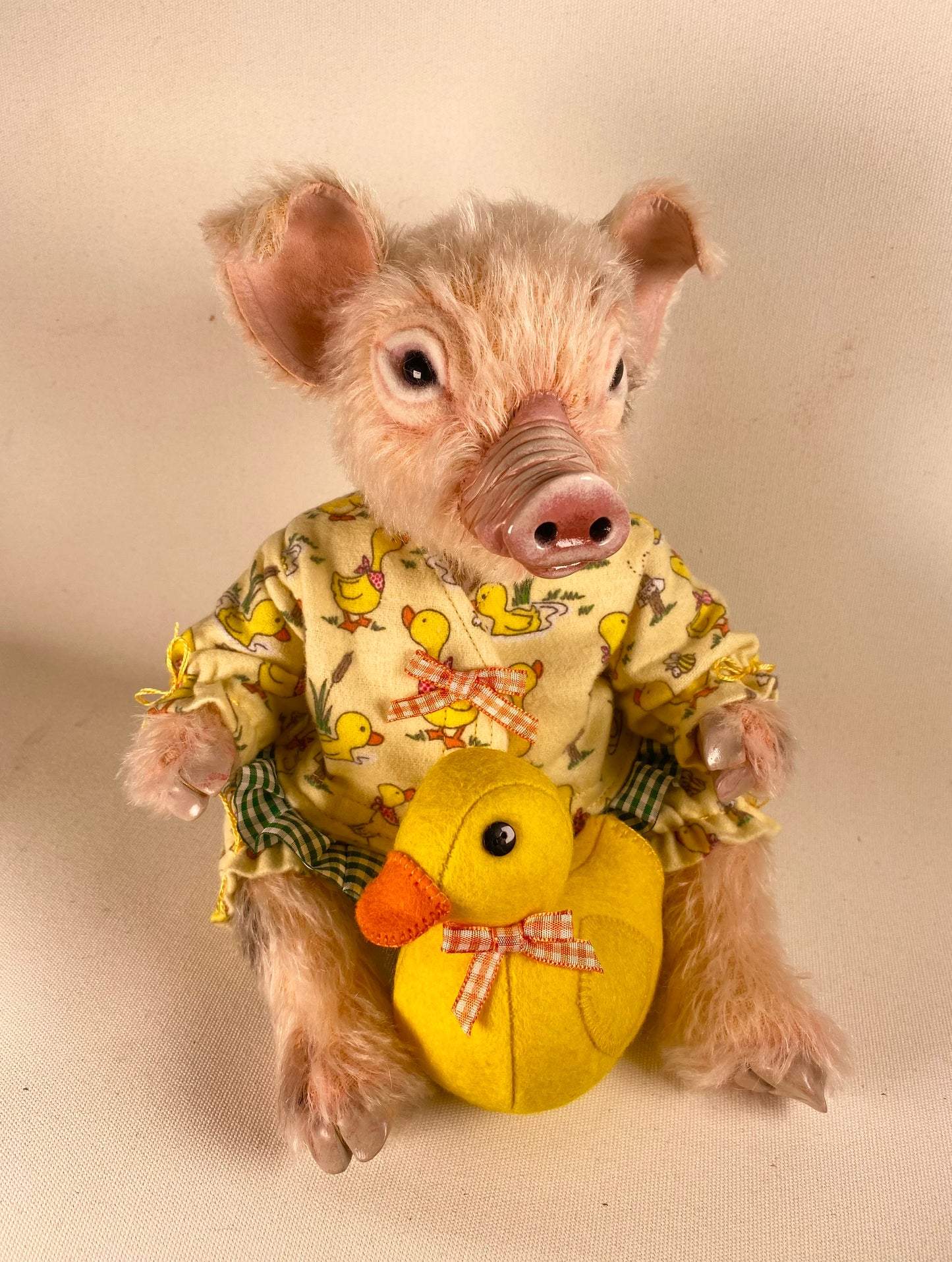 Baby Pig PDF Pattern  Approx 21cm Seated