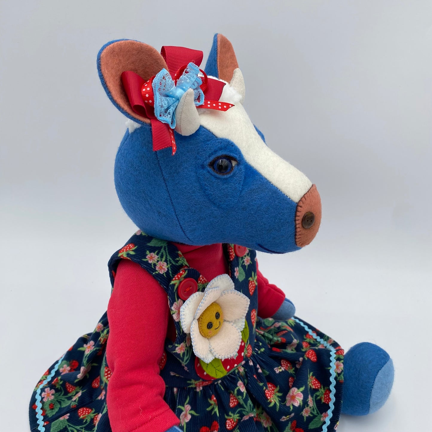 Cow Play Doll  PDF Pattern and Video Tutorial