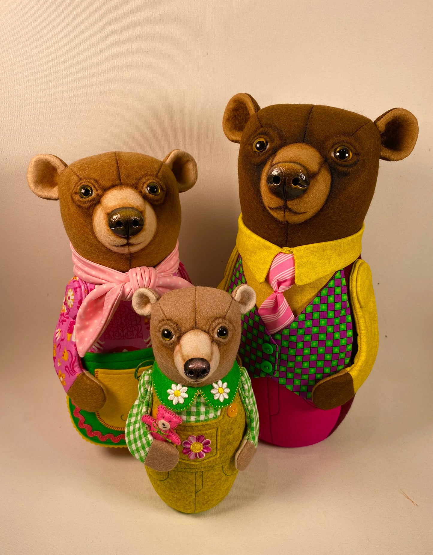 Bearbushkas  Set of 3  PDF Pattern