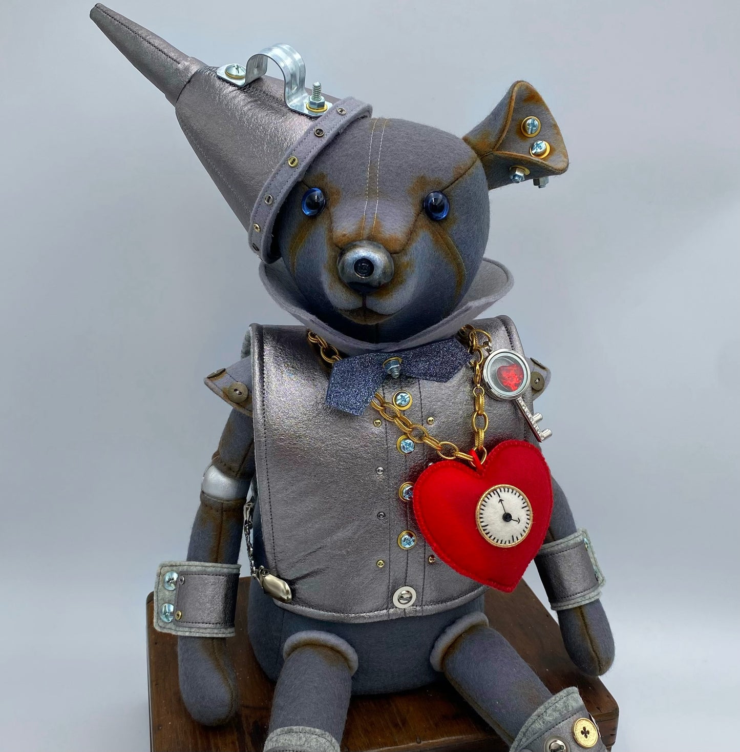Tin Man   Large Art Doll/Bear  PDF Pattern   Approx 40cm Seated