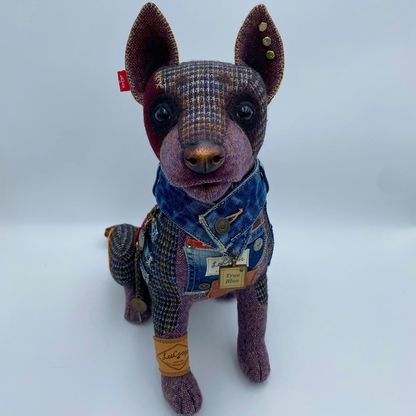 "True Blue" Australian Cattle Dog  PDF Pattern  Approx 45cm seated