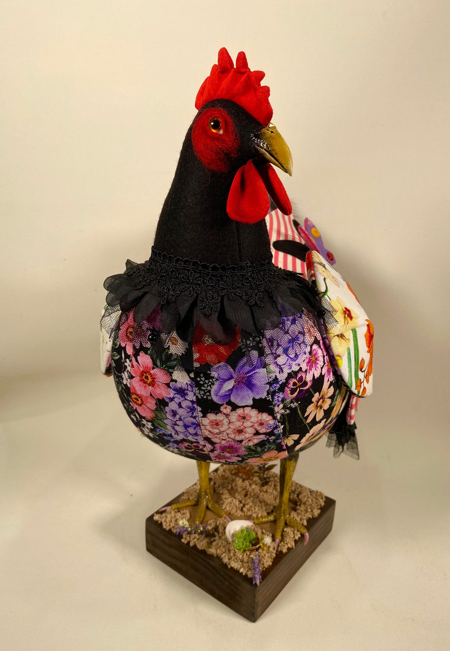 "Truvy"  Chicken Art Doll  PDF Pattern  Approx 40cm Standing