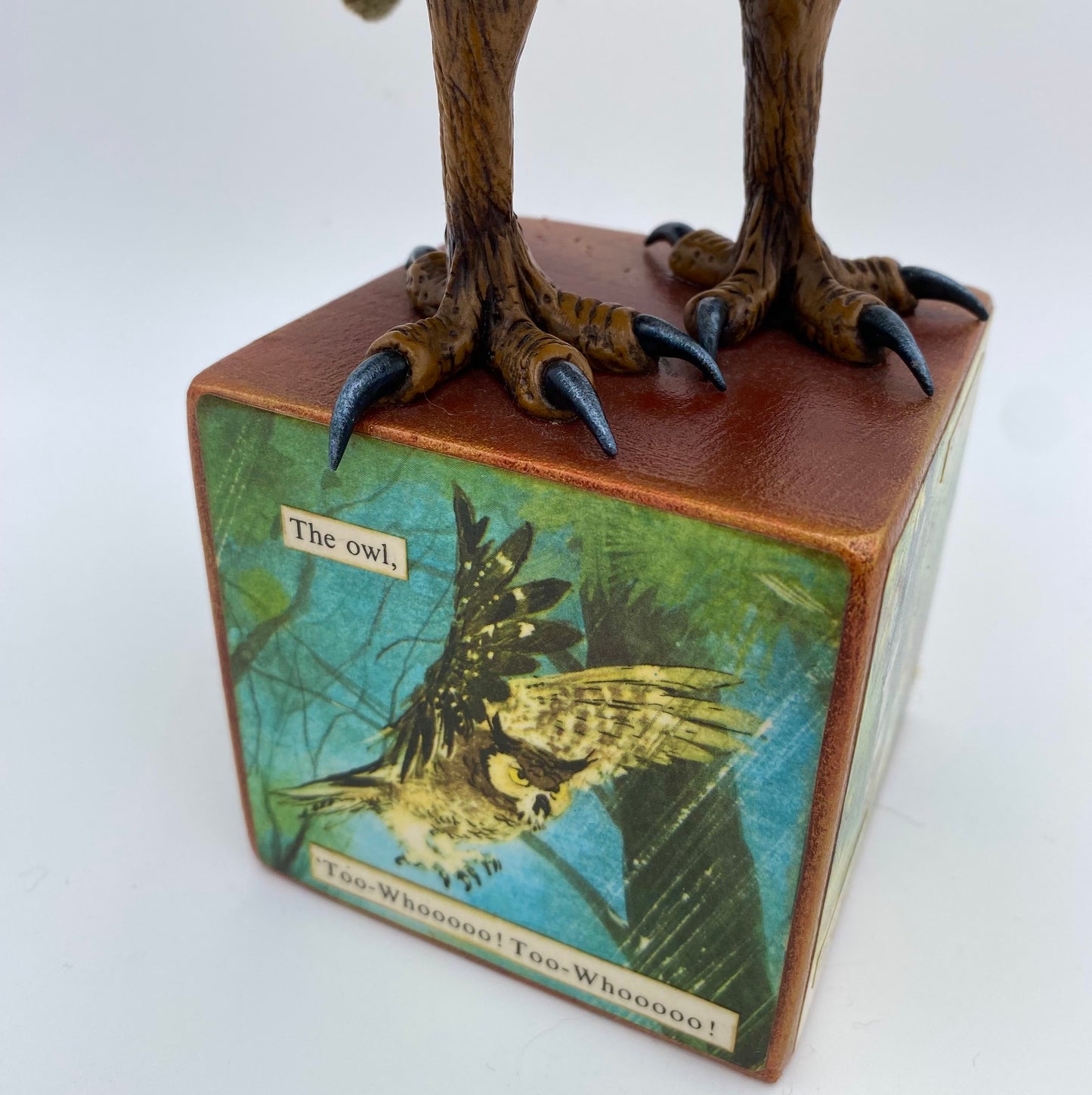 "The Professor"  Owl Art Doll   PDF Pattern  Approx 40cm