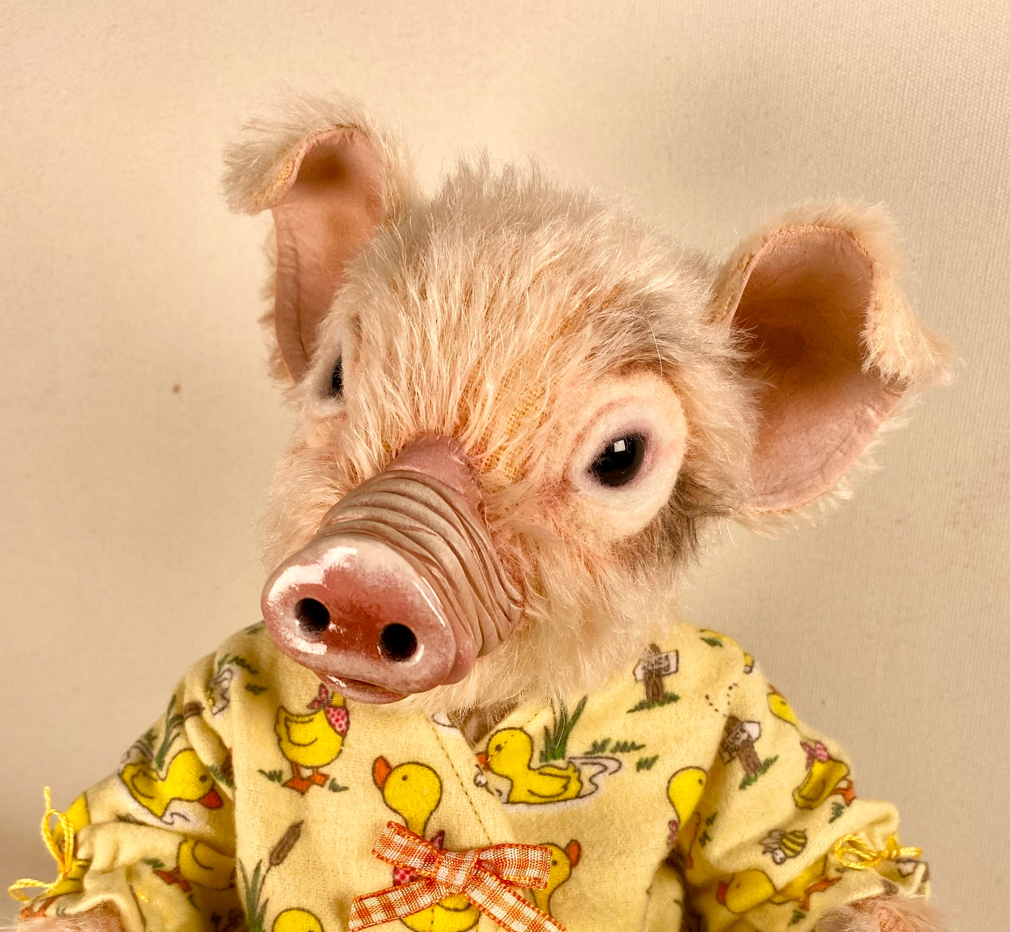 Baby Pig PDF Pattern  Approx 21cm Seated