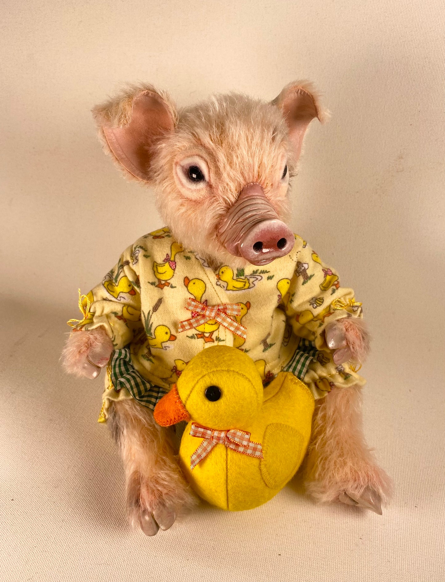 Baby Pig PDF Pattern  Approx 21cm Seated