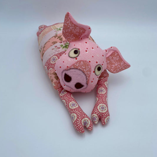 Patchwork Pig PDF Pattern & Video Tutorial
