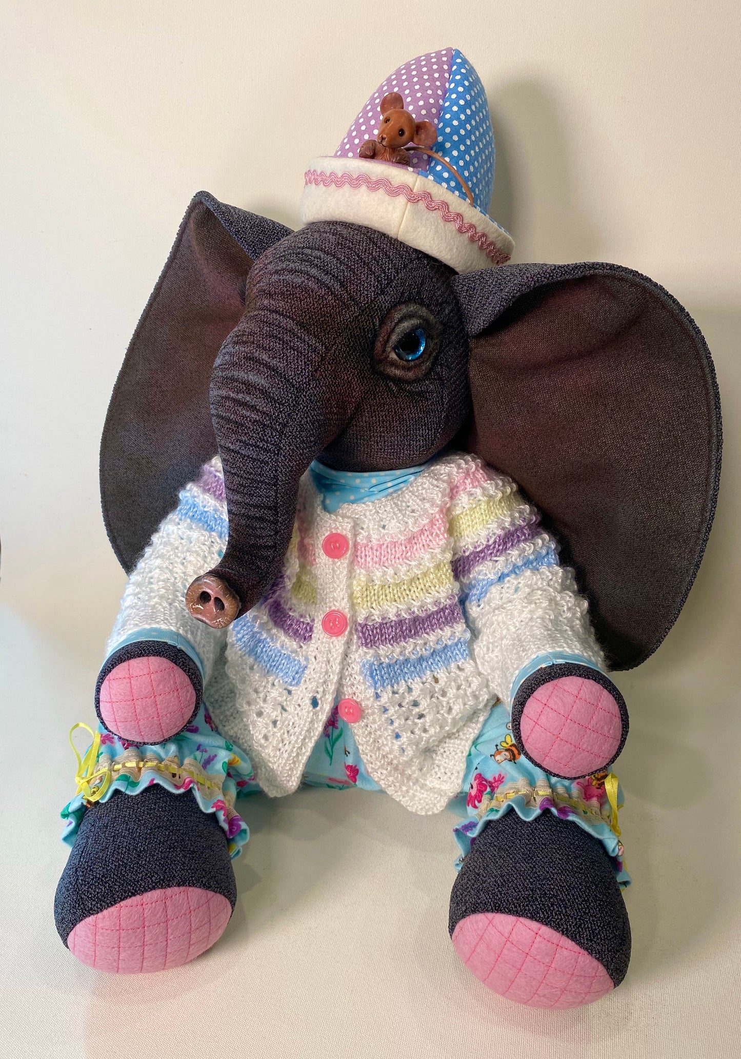 "Fantasia"  Elephant  PDF Pattern  Approx 43cm Seated