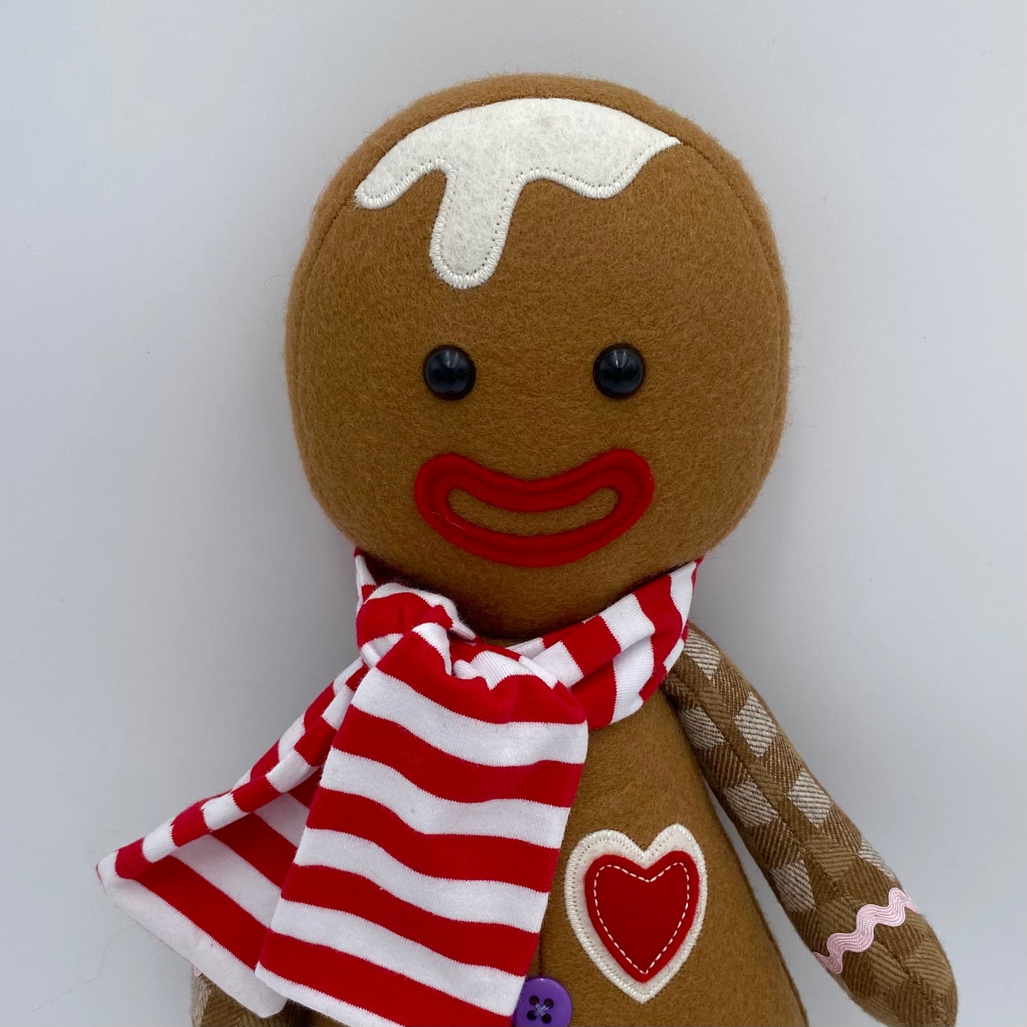 Gingerbread Man Cuddle Doll PDF Pattern