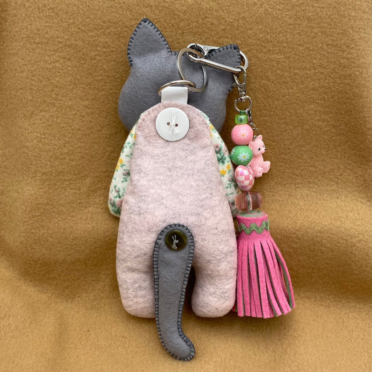 Puppy & Kitten Charm Dolls  PDF Pattern & Video Tutorial