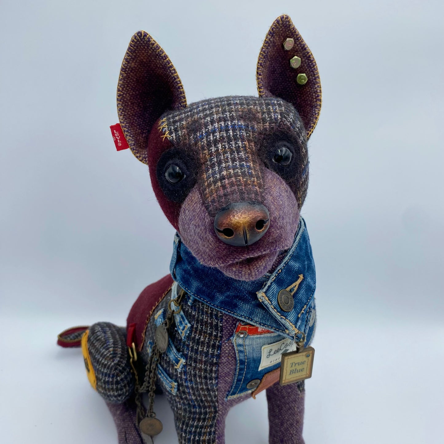 "True Blue" Australian Cattle Dog  PDF Pattern  Approx 45cm seated