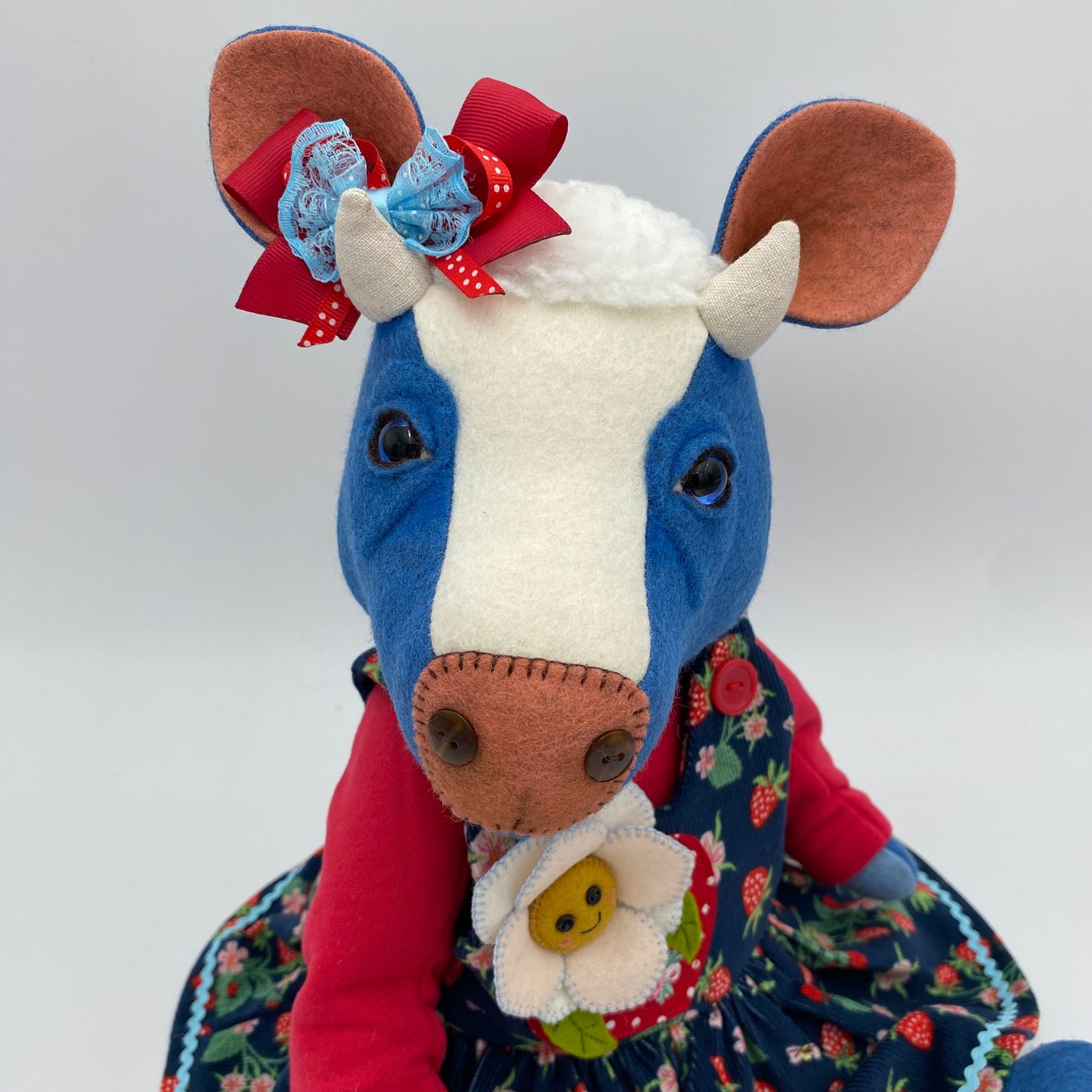 Cow Play Doll  PDF Pattern and Video Tutorial