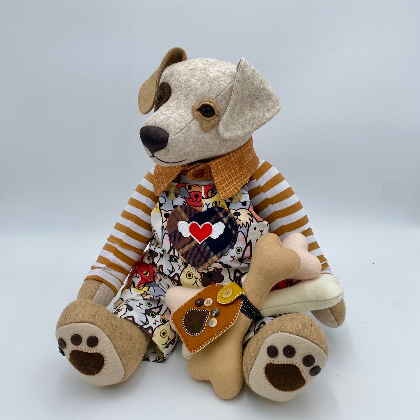 Memory Dog  PDF Pattern and Video Tutorial Workshop
